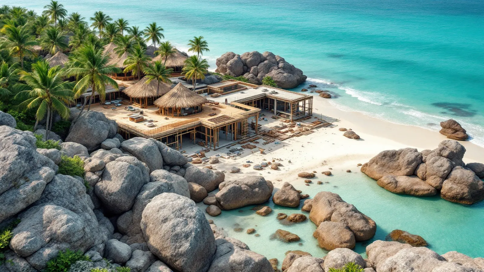 Building a resort on a remote island: lessons from the Seychelles